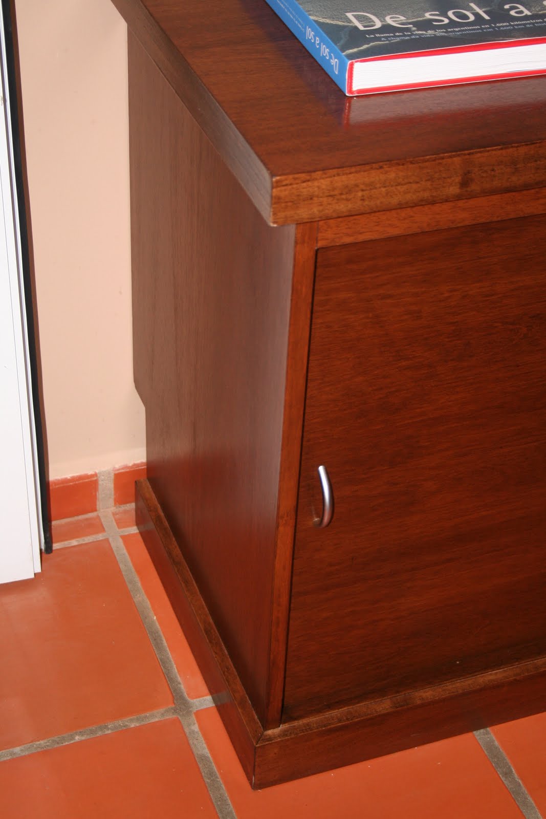 Muebles a Medida Tandil Mueble Oficina en Cedro lustrado