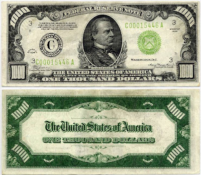 Front of a ten dollar bill featuring Alexander Hamilton
