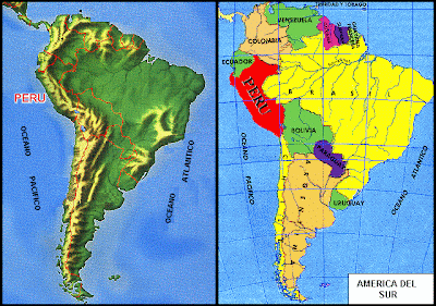 Download Ubicacion De Peru En El Mapa De America Background
