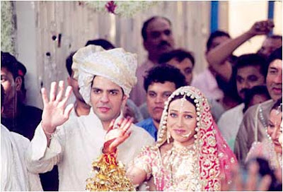 its all about cinema and more: actress karishma kapoor wedding pictures