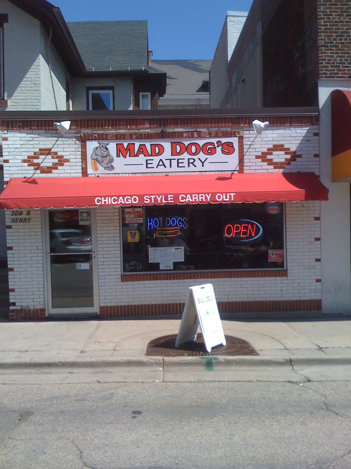 Dogs on the Road Hot Dog of the Week Mad Dogs
