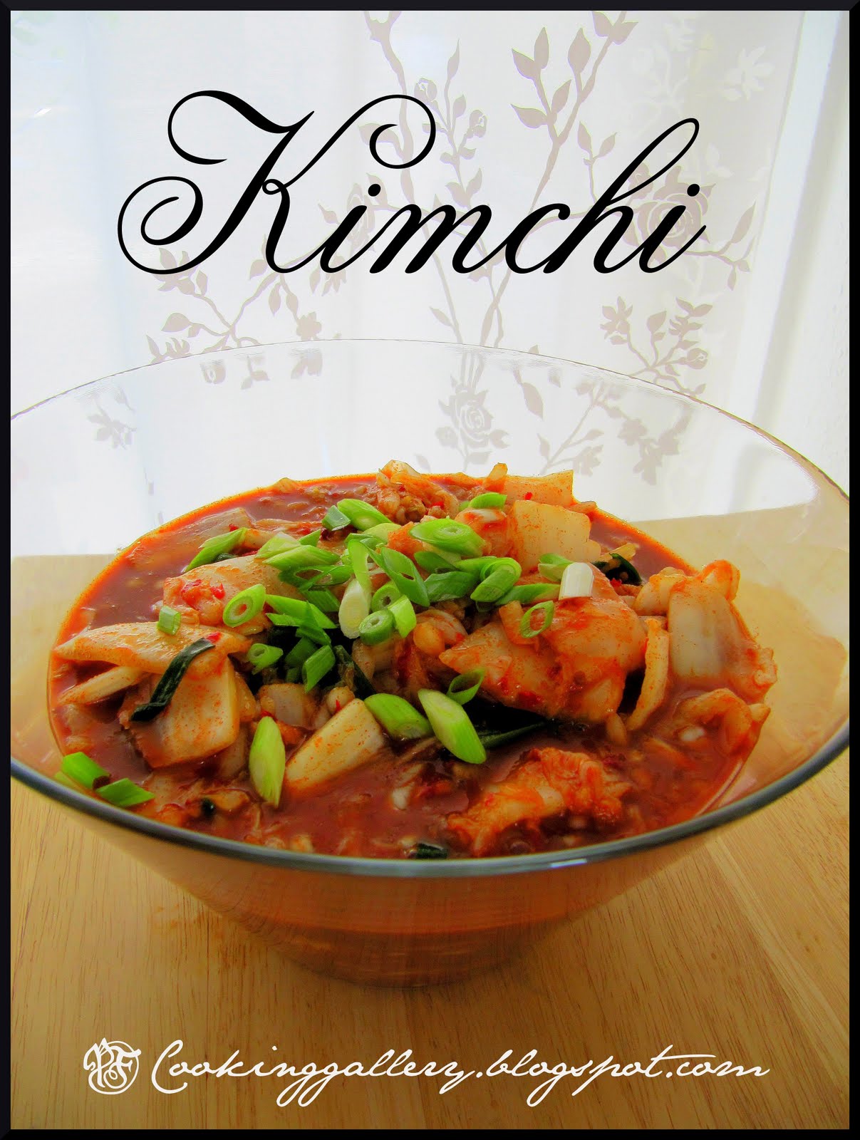 Kimchi Korean Pickled Cabbage Cooking Gallery
