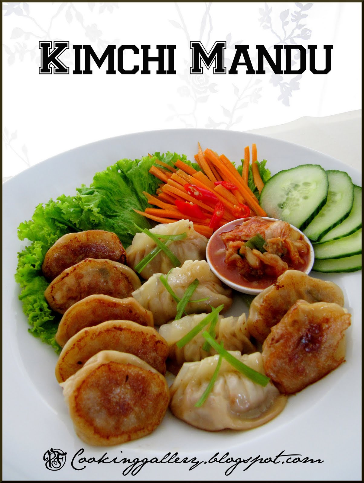 Kimchi Mandu Cooking Gallery