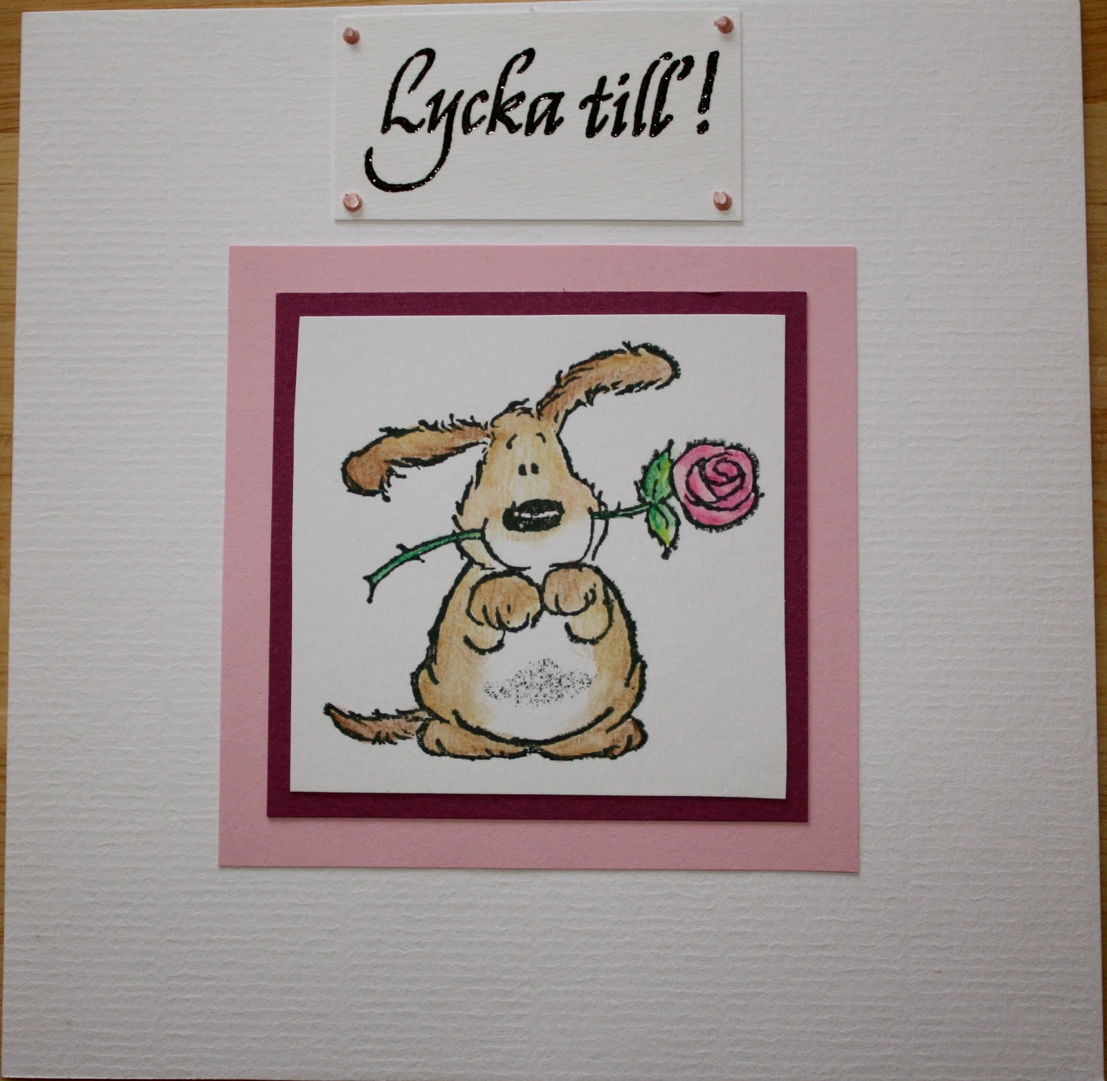 Kullander Art Design Lycka till kort!