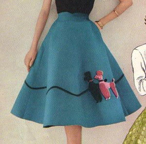 Poodle skirt pattern? - Yahoo! Answers