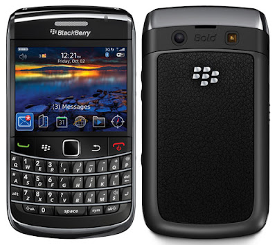 on BlackBerry Bold 9700 as