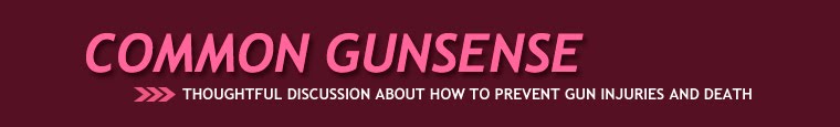 Common Gunsense  A blog to advocate for sensible gun legislation