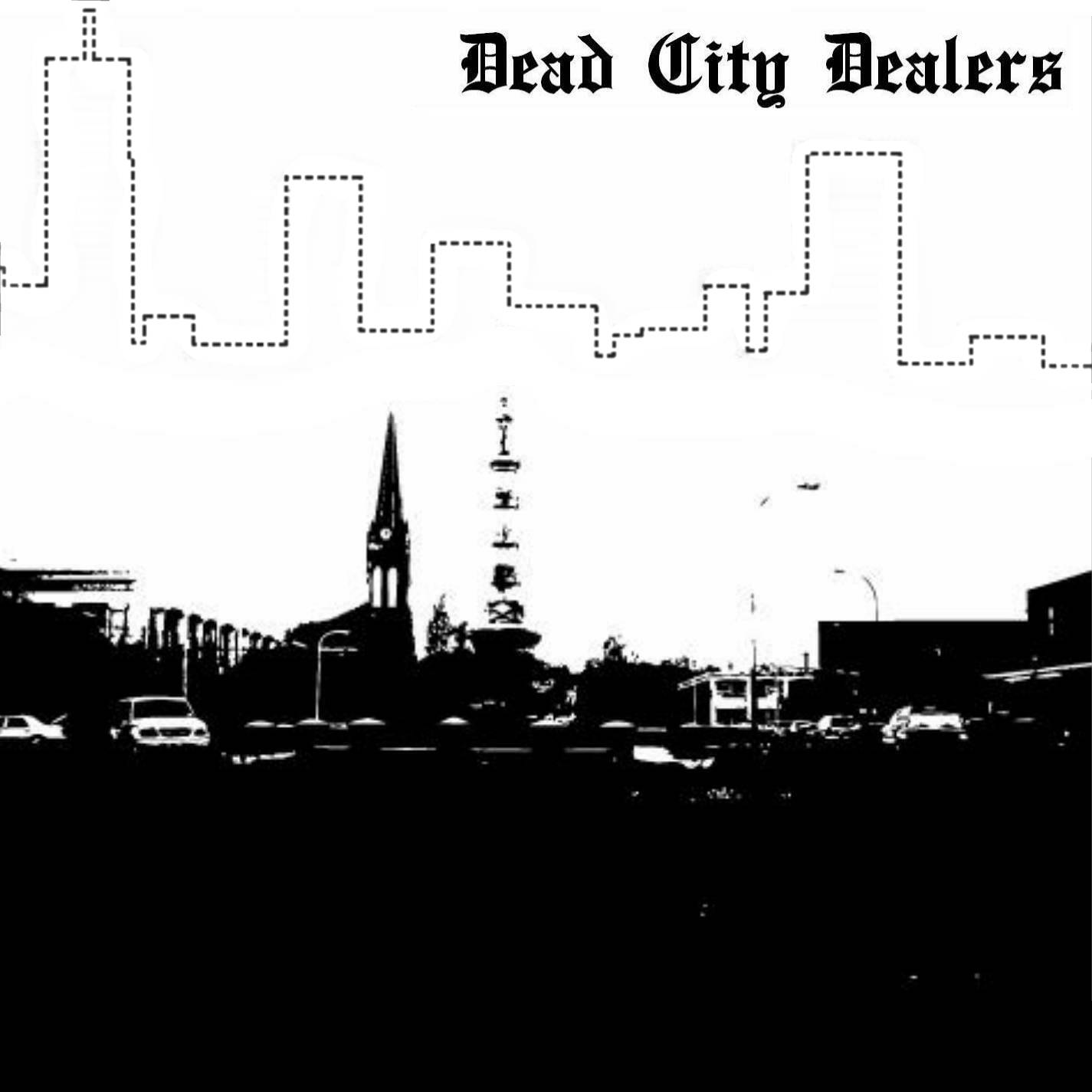 Dealing city. Death City fm. Изображение мертвого города на альбоме 80 х.