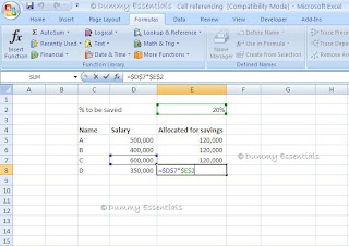 Dummy Essentials: Cell Referencing In Excel 2007