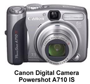 Cannon's stylish Digital Camera