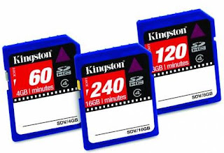 Kingston Unveils New SDHC Memory Cards
