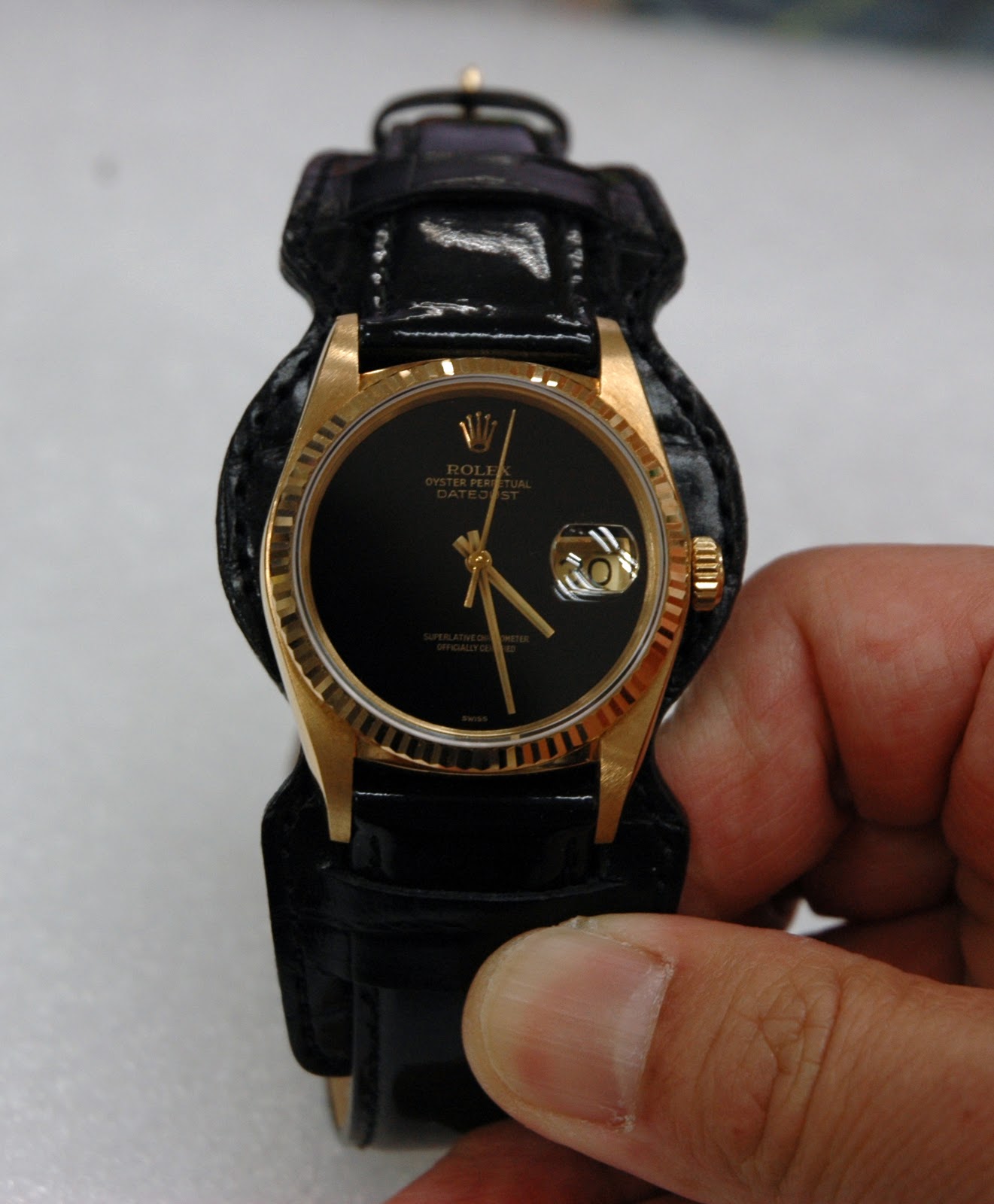 Hong Kong Watch Fever 香港勞友 The Rolex Oyster Perpetual Date Just with Onyx dial