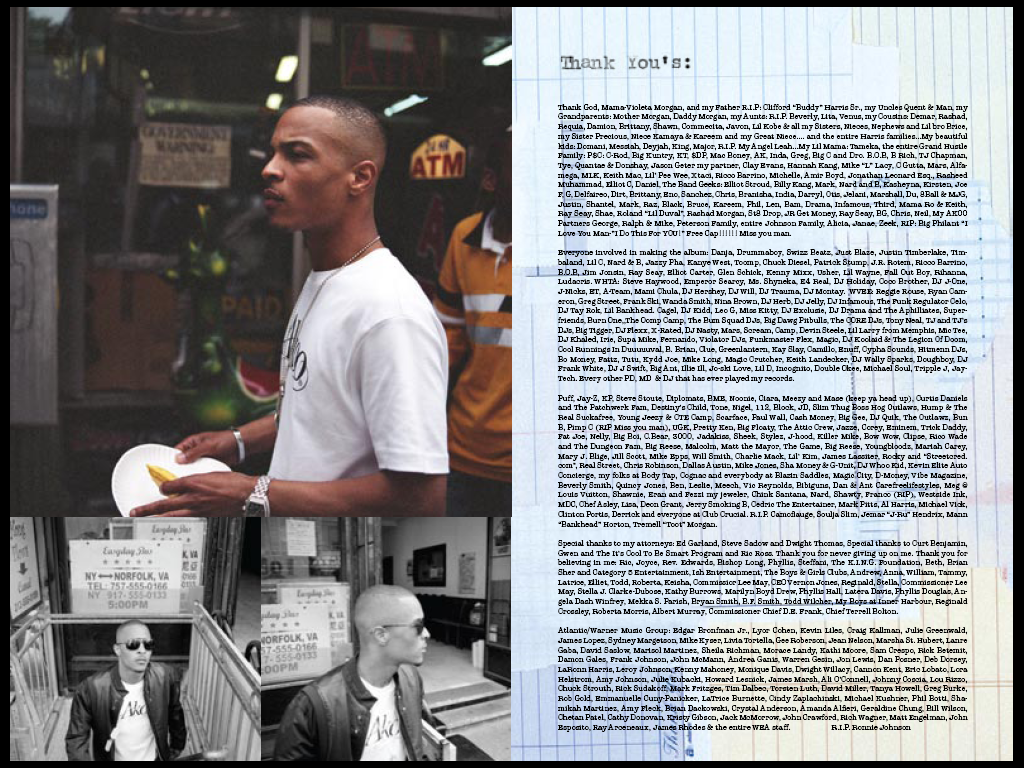 iTunes Premieres: T.I. - Paper Trail - Digital Booklet