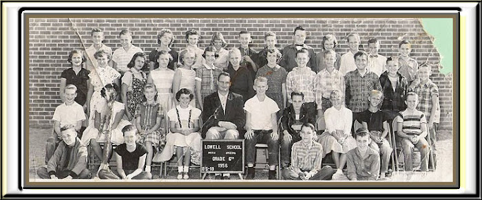 LOWELL 6th grade group 1956 -57