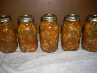 Frugal Home and Health: Pressure Canning Homemade Vegetable Beef Soup