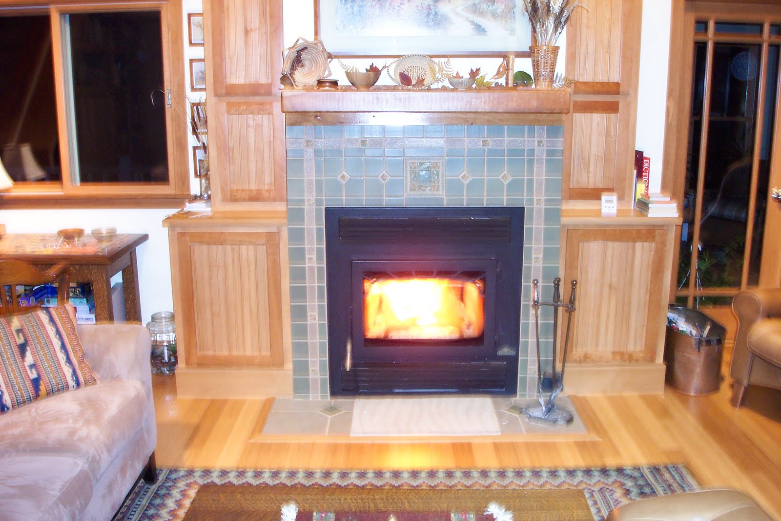 Arts And Crafts Ceramic Tile Fireplace Ithink Crafting