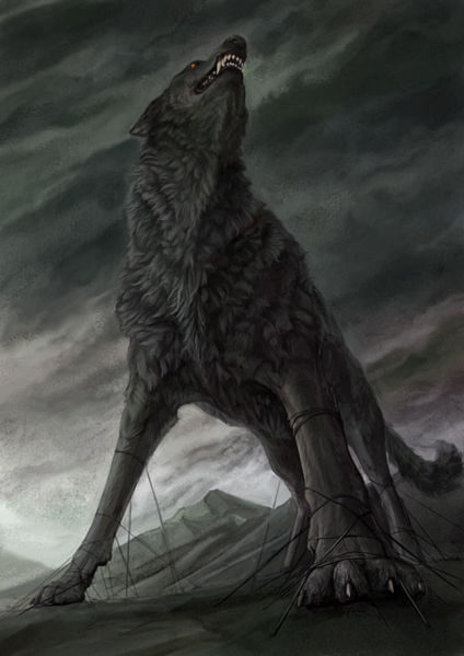 Monster Madnezz: The Fenris Wolf (Mythology)