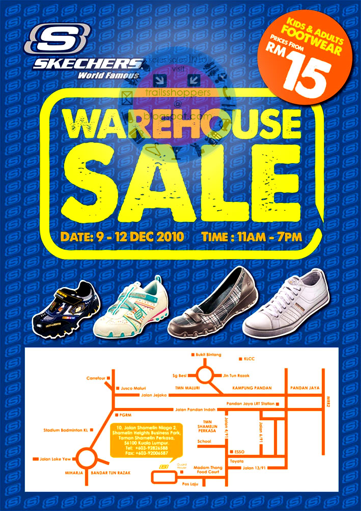 sketchers warehouse sale
