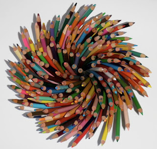 Colored Pencil Art Photograph