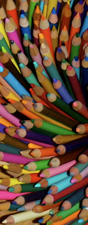 Colored Pencil Art Photograph