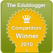 Edublogger Competition Badge