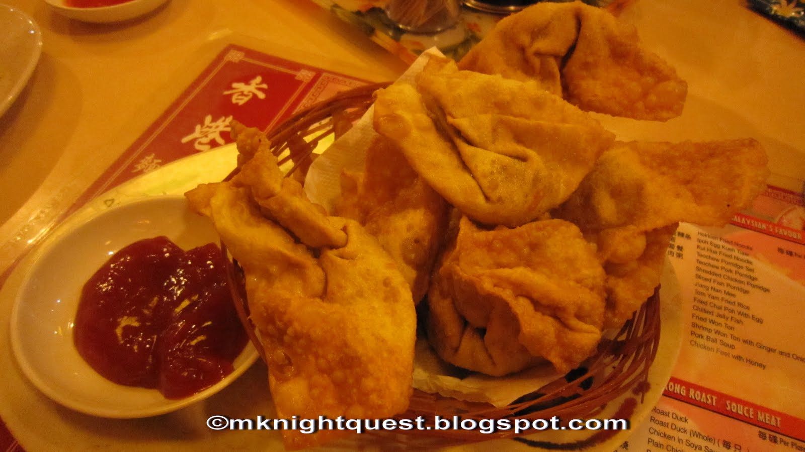 MKnight Dinner At Kuching Hong Kong Noodle House At Padungan