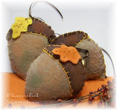 Wool Felt Acorns