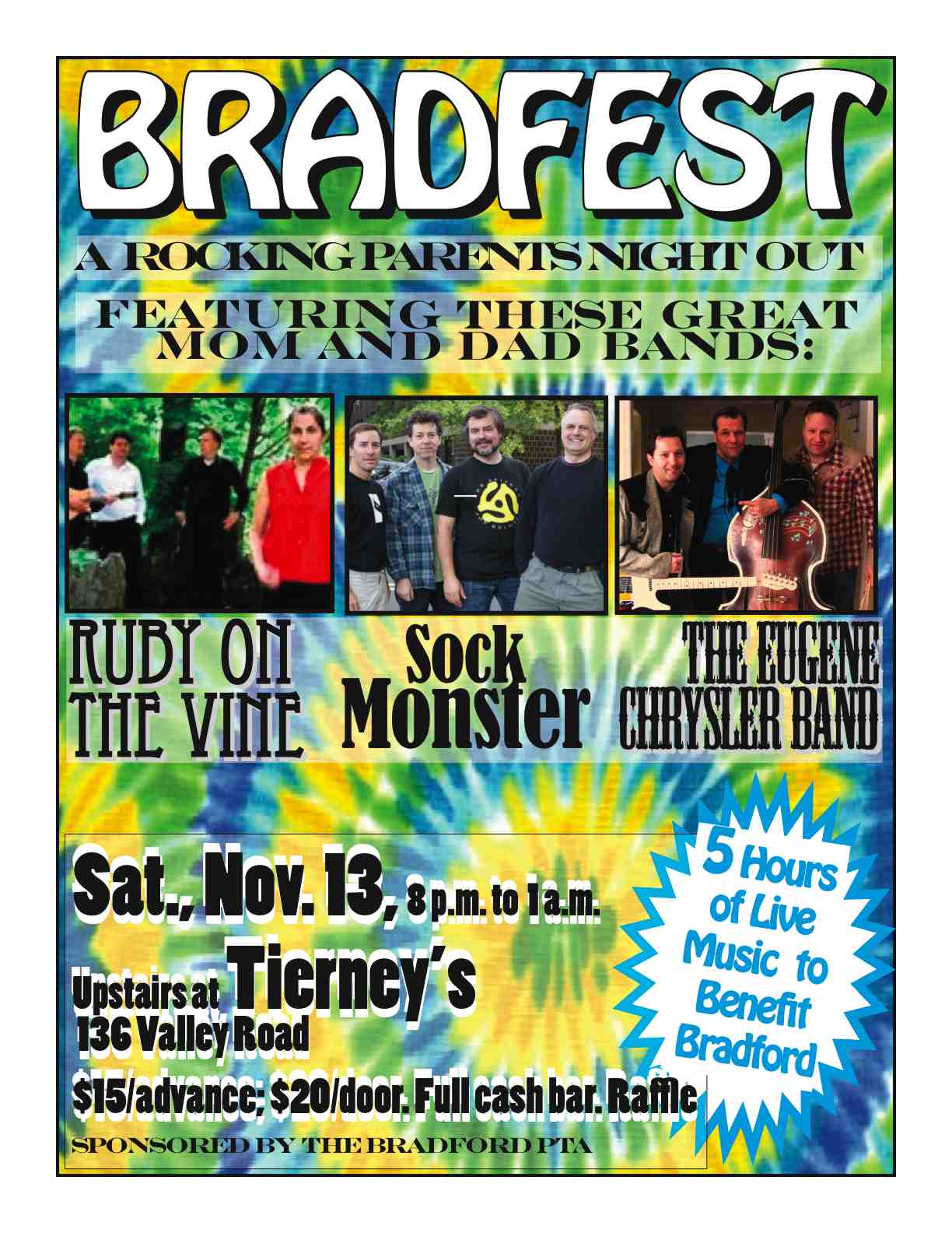 Parents Who Rock: 3 PWR Bands Play BRADFEST to Raise Money for Bradford ...
