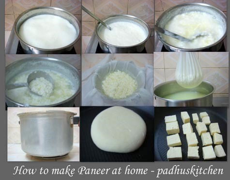 home  to make by cheese step butter at at to how paneer make pics step how and home