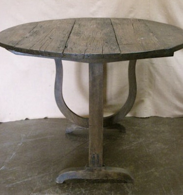 Antique Wine Table via Relics Architectural Antiques as seen on linenandlavender.net - http://www.linenandlavender.net/2010/04/wine-table-hunt.html