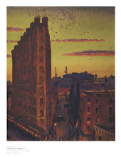 John Sloan  Sunset in New York