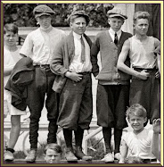1924 Boys Pose at Camp