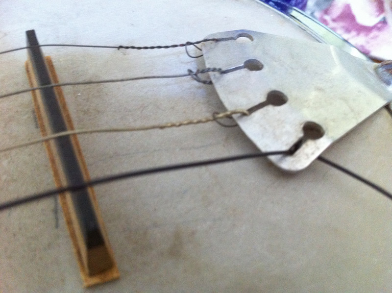 Dixie Banjolele How Does One Set Up A Bridge? How Does One Replace