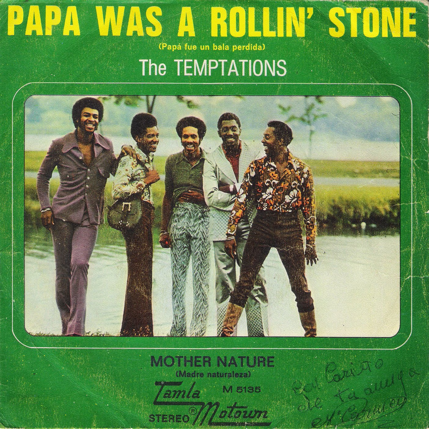 The Temptations Papa Was A Rollin Stone 3 penics: THE TEMPTATIONS Papa Was a Rollin' Stone - Mother Nature