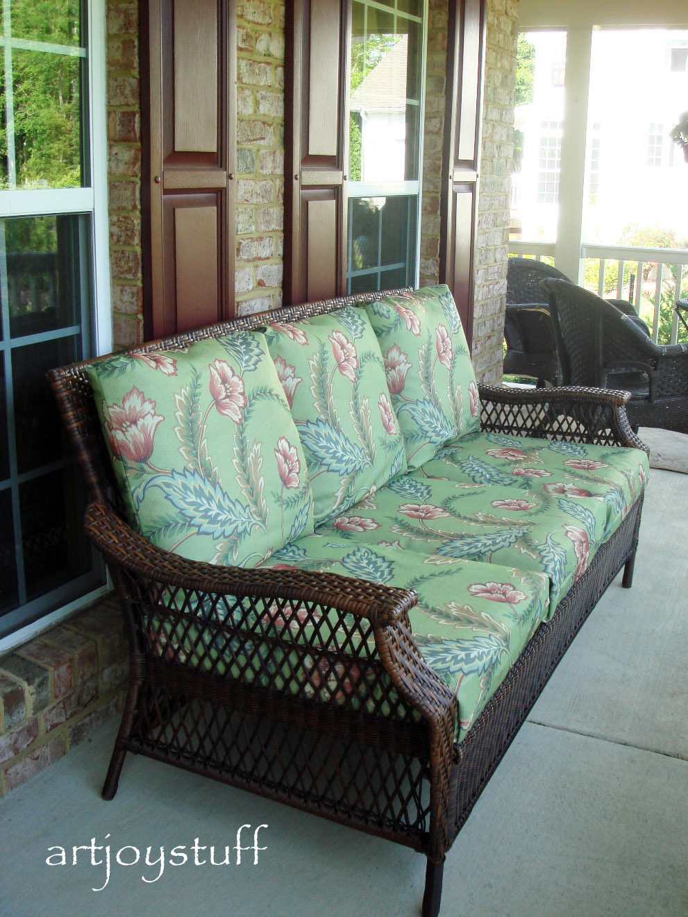 ArtJoyStuff New Porch, New Furniture