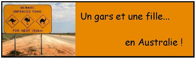 Un gars et une fille ... en Australie!