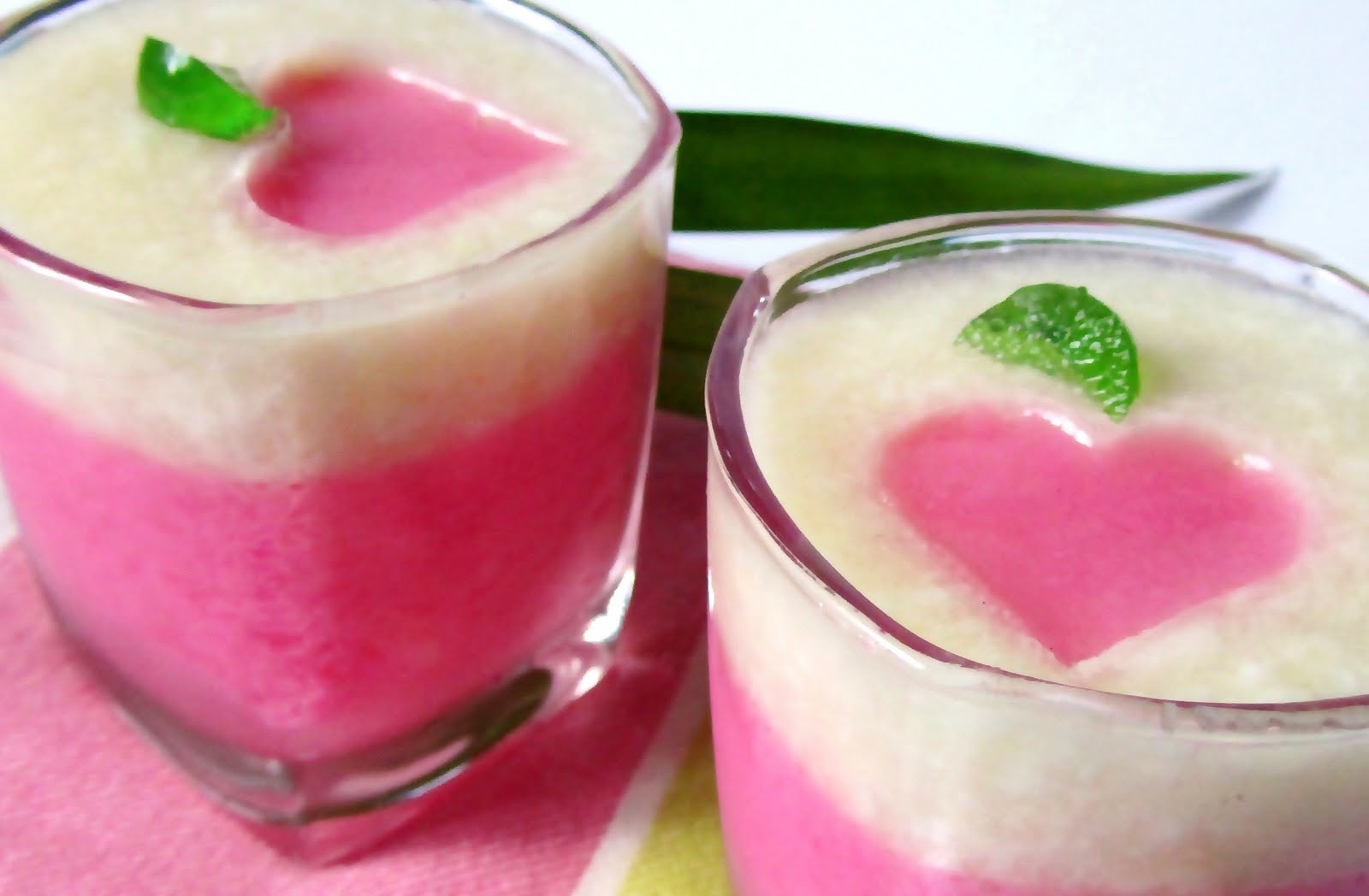 DELIAH'S DELI ROSE SYRUP JELLY.......with fermented tapioca