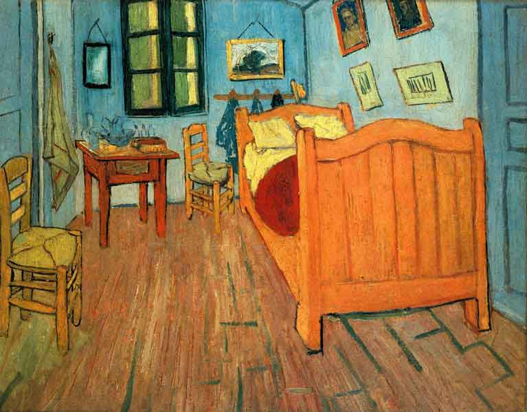 this is the first version of vincent van gogh s bedroom in arles the ...