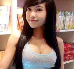 only asian girls She is pissing in her u