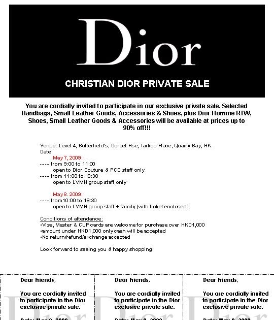 christian dior on sale