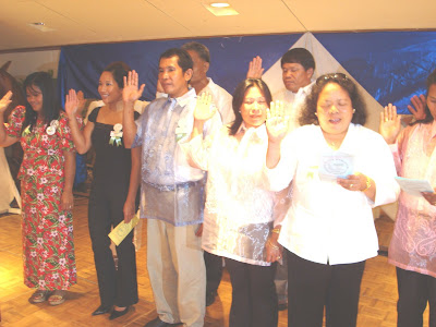 MGA INDUCTED OFFICERS