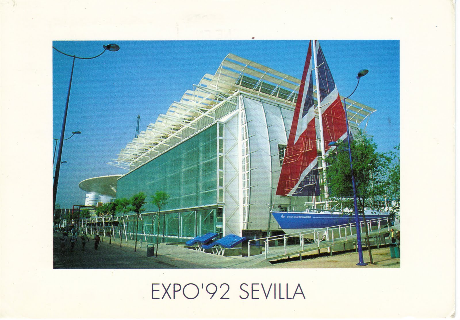 POSTALES INVENTADAS 441. Expo 92 Sevilla. Pabellon Ingles POSTALES INVENTADAS 441. Expo 92 Sevilla. Pabellon Ingles