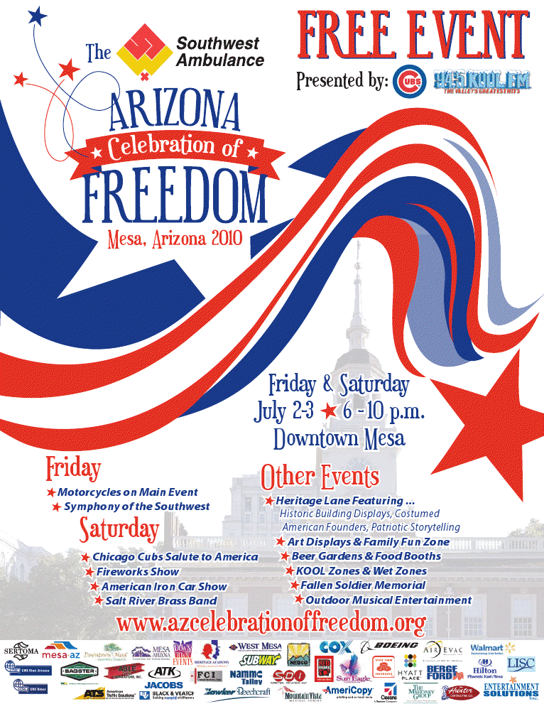 i heart mesa. Arizona Celebration of Freedom
