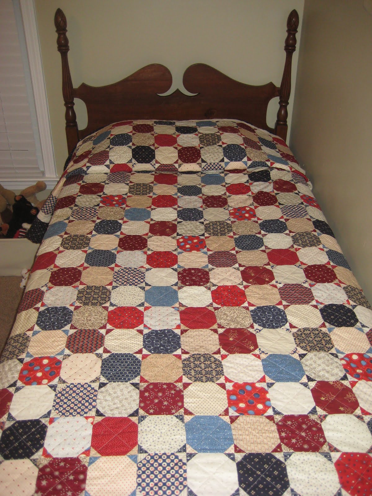Me and the boys: Snowball Quilt
