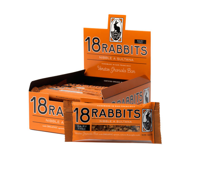 18 rabbits snacks orange