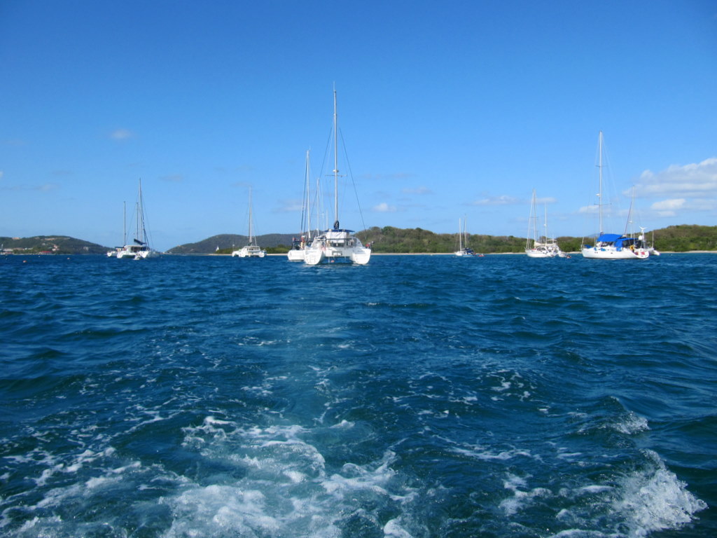 Trellis Bay anchorage