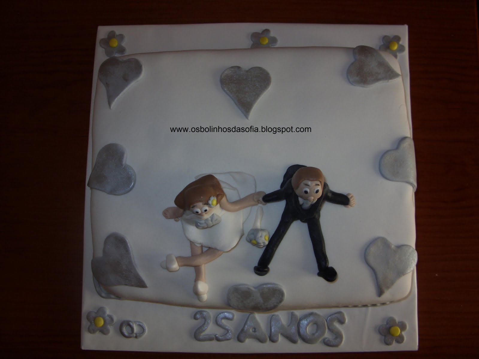 Os Bolinhos da Sofia 25 Anos de Casados Bodas de Prata )))