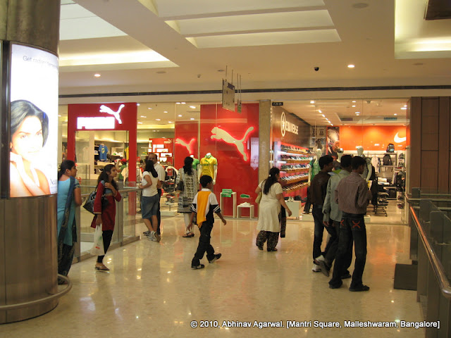 puma store in mantri mall