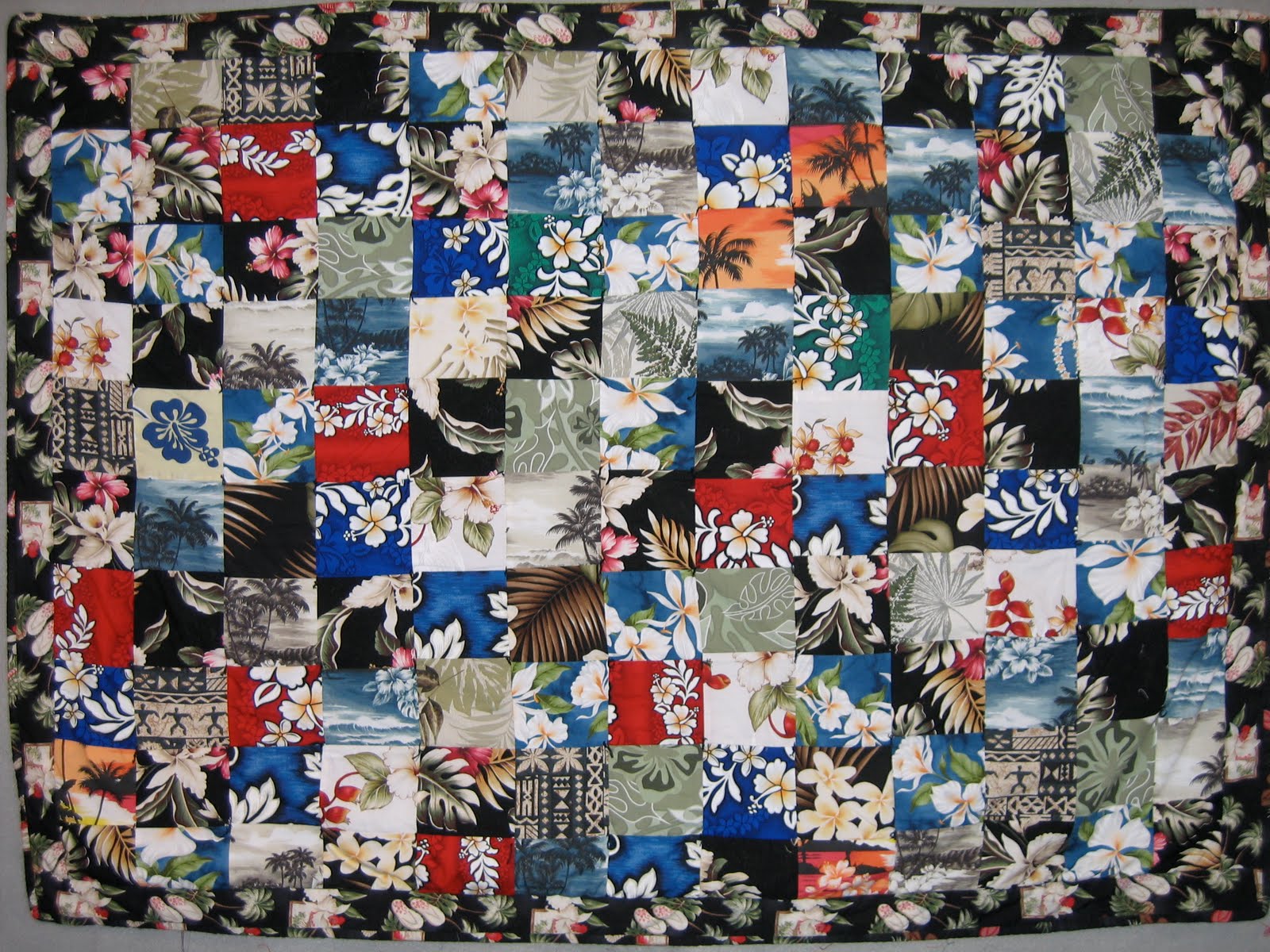 nifty quilts Hawaiian Shirt Quilts