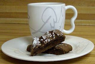 Double Chocolate Walnut Biscotti